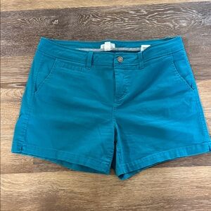Market & Spruce Teal Women's Shorts